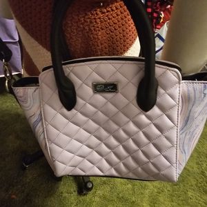 BETSY JOHNSON CROSSBODY BAG. Purple crossbody NWOT. tie dye